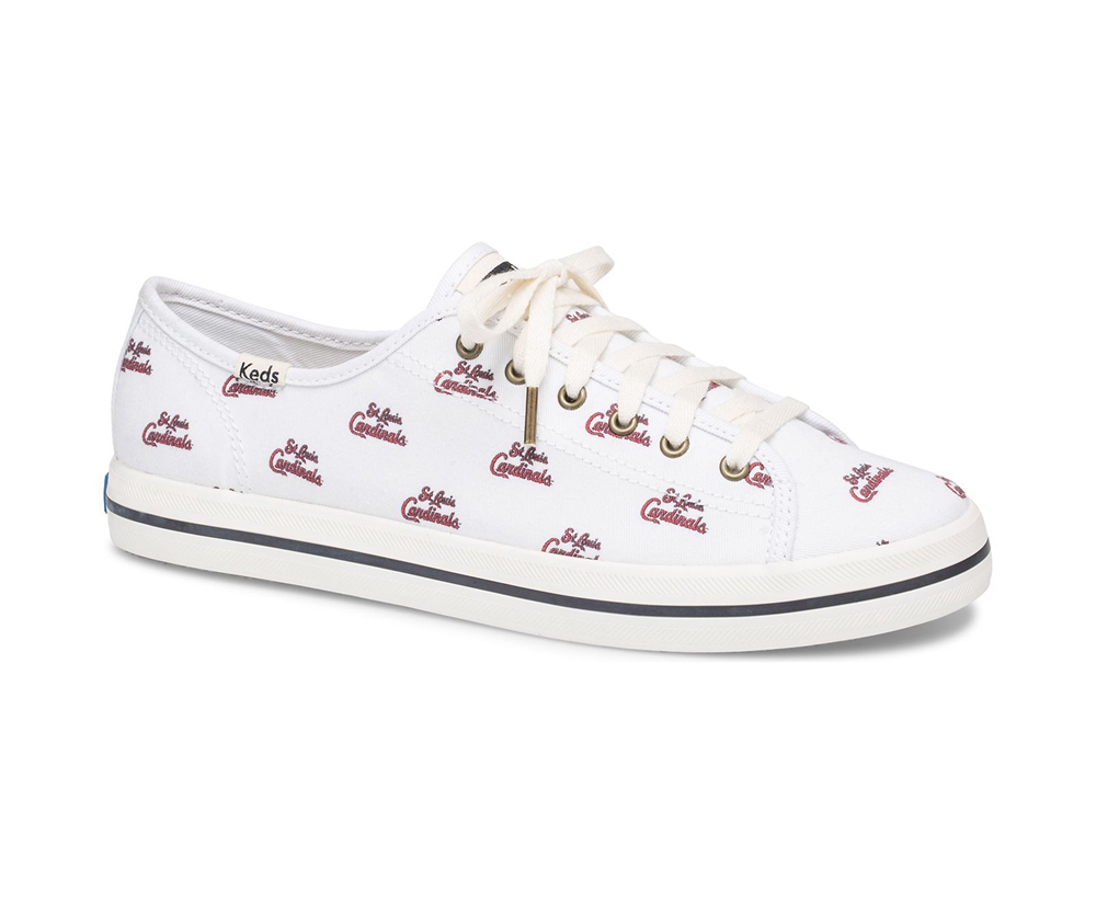 Basket Keds Femme Blanche - Kickstart Mlb® - 704-AHINSL